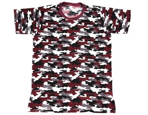 Remera Hobby Pp D Camu Bordo